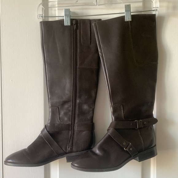 Nine West Riding Boots Brown 8.5 - Picture 1 of 11